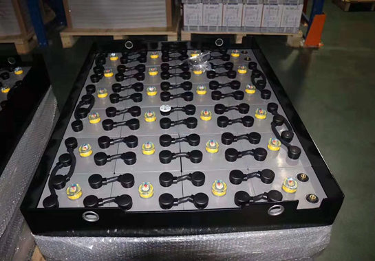 叉車蓄電池內部活性物質的接觸